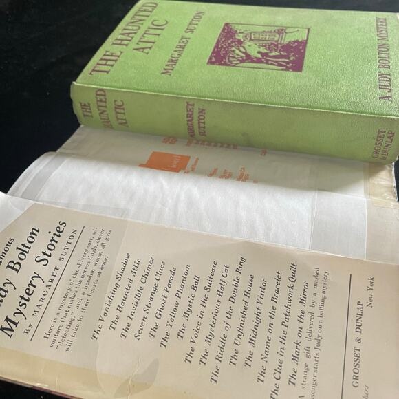 The Haunted Attic by Margaret Sutton | 1932 | Vintage Mystery Novel - Picture 2 of 16